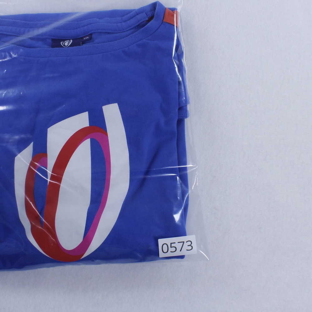 Macron Rugby World Cup France 2023 Official Blue Cotton T-Shirt Mens XXL 2XL